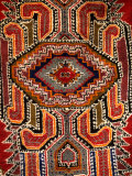 Colorful Rug Artwork  Casablanca  Morocco