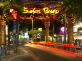 Surfers Paradise Sign  Gold Coast  Queensland  Australia
