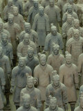 Terra Cotta Warriors and Horses Dig  Xi'an  Shaanxi Province  China