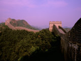 Morning View of The Great Wall of China  Beijing  China
