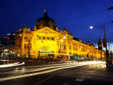 Flinders Street Station  Melbourne  Victoria  Australia