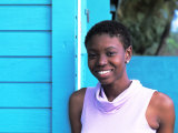 Young Local Woman in St Vincent and the Grenadines