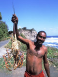 Lobsterman at Grants Bay  St Vincent and the Grenadines