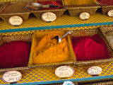 Spices at the Outdoor Market  Nice  France