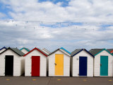 Bath Houses in Paignton  Devon  England