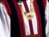 Close-up of Greek Clothes and Traditional Costume  Athens  Greece