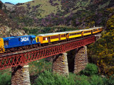 Taieri Gorge Train  near Dunedin  Otago  New Zealand