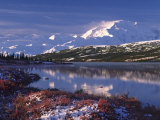 Wonder Lake at Dawn  Denali National Park  Alaska  USA