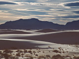 White Sands National Monument at Sunset  New Mexico  USA
