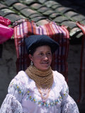Market Vendor in Ecuador