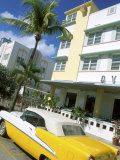 Ocean Drive  Miami Beach  Florida  USA