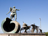 The Continuation of Life Monument on Paseo Claussen  Mazatlan  Mexico