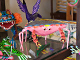 Fanciful Carvings From Oaxaca  Mazatlan  Mexico
