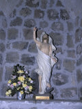 Inside Mission Santa Rosalia de Mulege  Mulege  Baja  Mexico