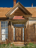 entry of James Stuart Cain residence Bodie State Historic Park  CA