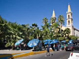 Plazuela Republica and the Cathedral  Mazatlan  Mexico