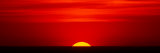 Sunset Over the Gulf of Mexico  Florida  USA