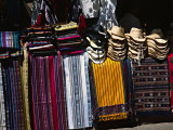 Stall in a Native American Street Market  Santa Fe  New Mexico  USA