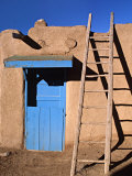 House in the Taos Pueblo  Taos  New Mexico  USA