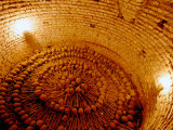 Catacombs and Bones on Display  San Francisco Monastery  Lima  Peru