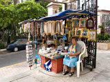 Kiosk Selling Religious Items at the Cathedral  Mazatlan  Mexico