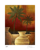 Sunset Palms II