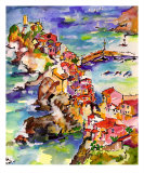 Vernazza View From Trail - Italy