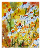 Expressionist Flowers Kamille