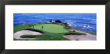 Golfers Pebble Beach  California  USA