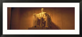 Statue of Abraham Lincoln  Lincoln Memorial  Washington DC  USA