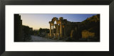 Facade of a Temple  Hadrian Temple  Ephesus  Turkey