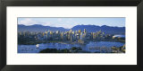 Skyscrapers at the Waterfront  Vancouver  British Columbia  Canada