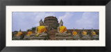 Statues of Buddha in a Temple  Thailand