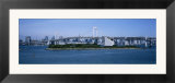 Bridge over a Bay  Rainbow Bridge  Odaiba  Tokyo  Japan