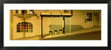 Bus Stop at Night  San Francisco  California  USA