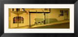 Bus Stop at Night  San Francisco  California  USA