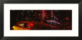 Car on a Road  Radio City Music Hall  Rockefeller Center  Manhattan  New York  USA