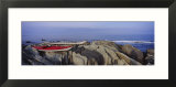 Two Kayaks on a Cliff  Cherry Hill  Nova Scotia  Canada