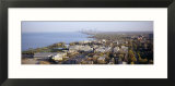 City at the Coast with Chicago in the Background  Evanston  Illinois  USA