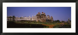 Lawn in Front of a Palace  Mysore Palace  Mysore  Karnataka  India