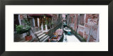 Gondolas in a Canal  Grand Canal  Venice  Italy