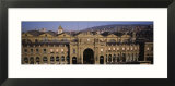 Facade of a Train Station  Zurich  Switzerland
