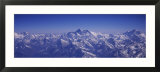 Aerial View of Himalayas  Kathmandu  Nepal