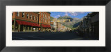 Street Through a Town  Telluride  Colorado  USA