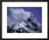 Snow Plumes from the Top of Mount Amadablam  Nepal