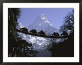 Bridge on Ama Dablam  Nepal