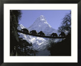 Bridge on Ama Dablam  Nepal