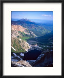 Mountain Landscape in Spring with Rests of Winter Snow  Colorado