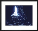 Sea Cave at La Jolla Caves off the Pacific Ocean  San Diego  California  USA
