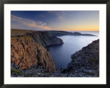 Sunset Over Nordkapp  North Cape  Mageroya Mahkaravju Island  Norway